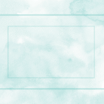 Eye Shape, a blue watercolor background with a rectangle