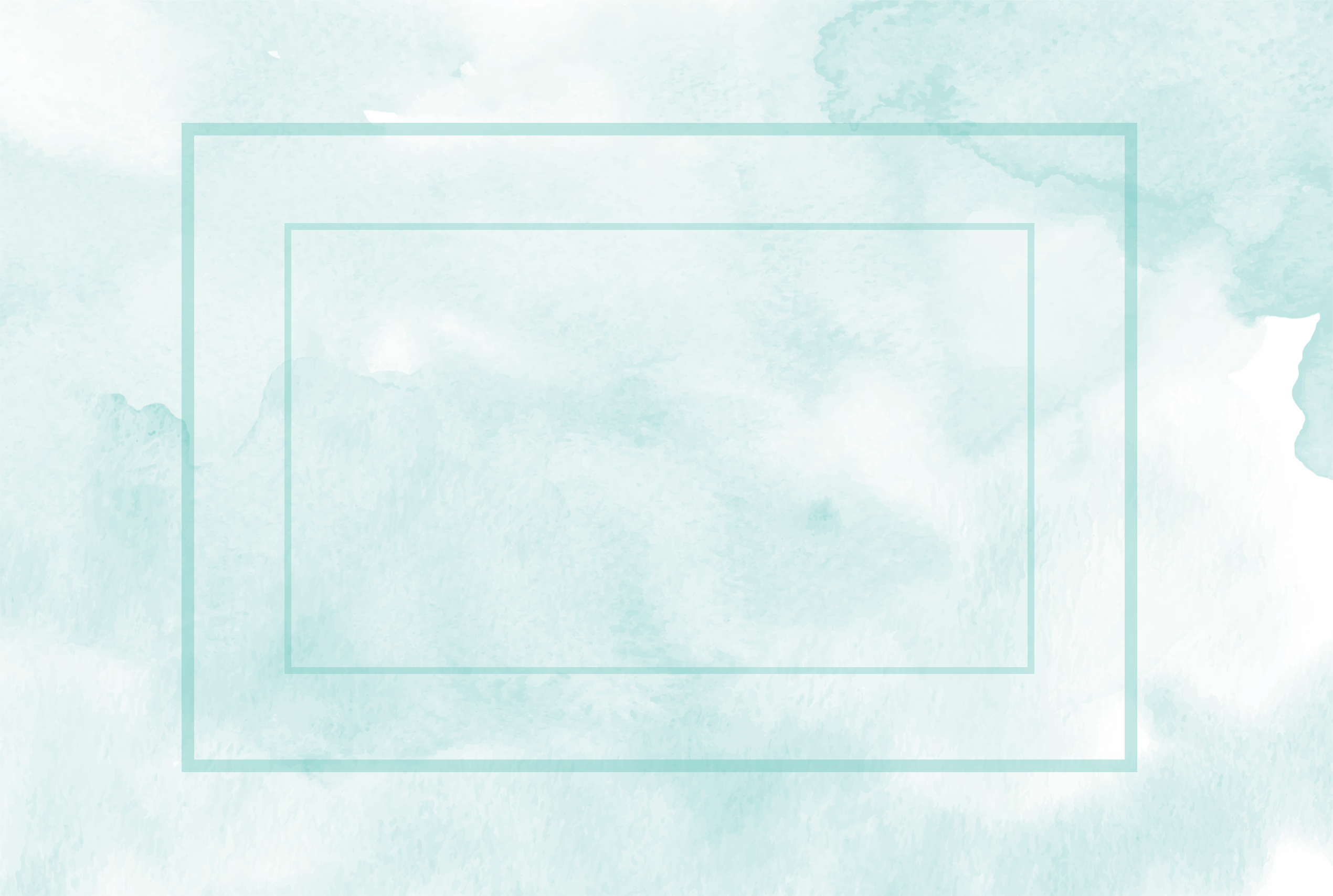 Eye Shape, a blue watercolor background with a rectangle