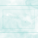 What your fragrance says about you, a blue watercolor background with a rectangle