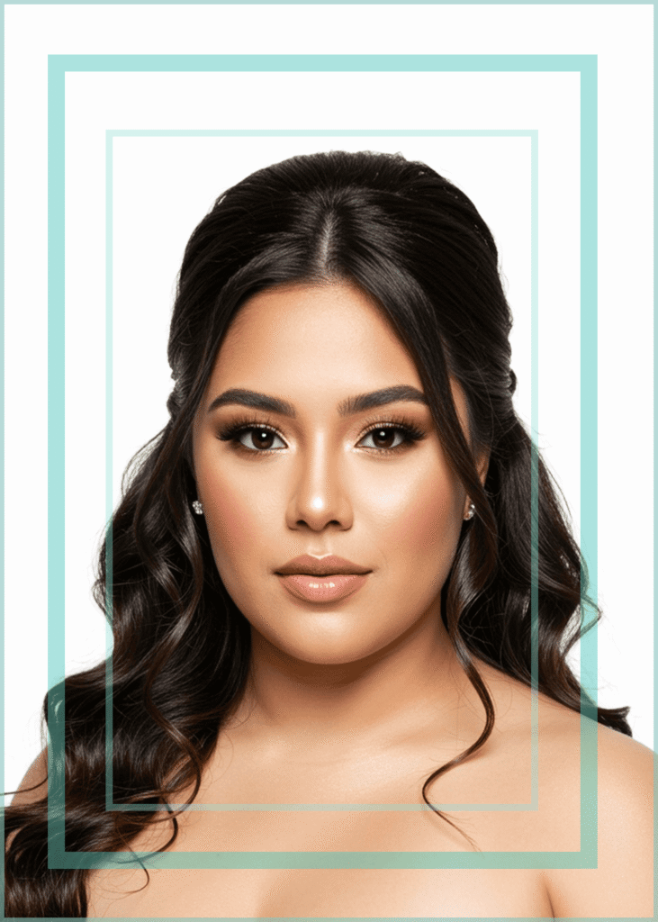 Artistry Services, Beautiful Latina women with long styled hair, Paparazzi Ready Makeup Services